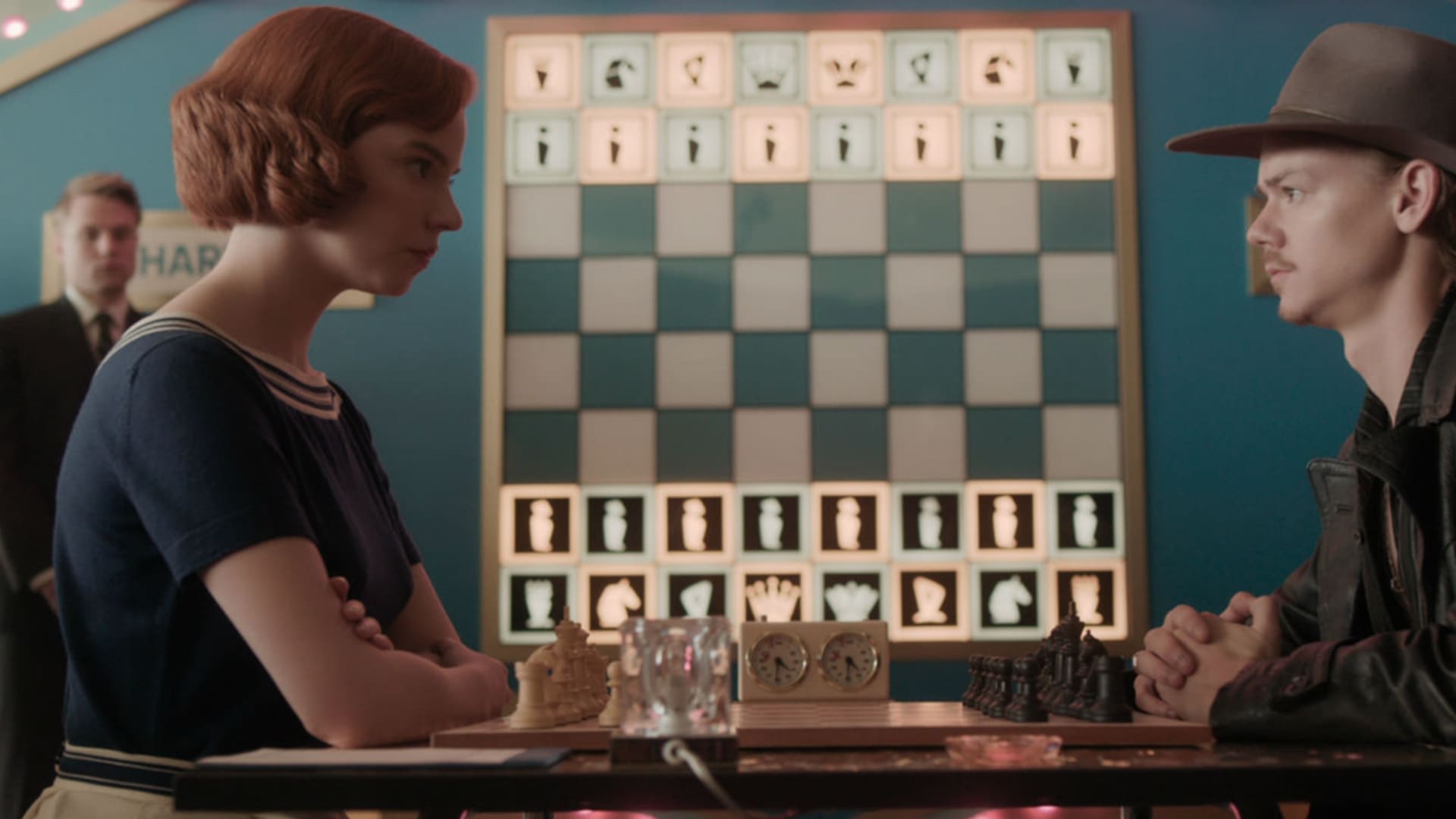 Anya Taylor-Joy en Gambito de Reina