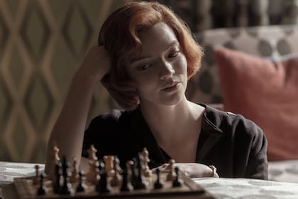 Anya Taylor-Joy en Gambito de Dama