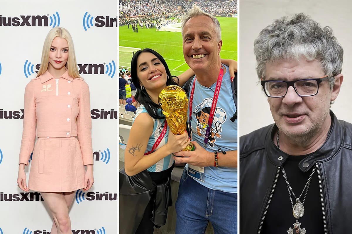 Anya Taylor-Joy , Lali Esposito con Marley y Juanse fueron algunos de los tantos famosos que expresaron su alegría por el campeonato mundial obtenido por la Argentina