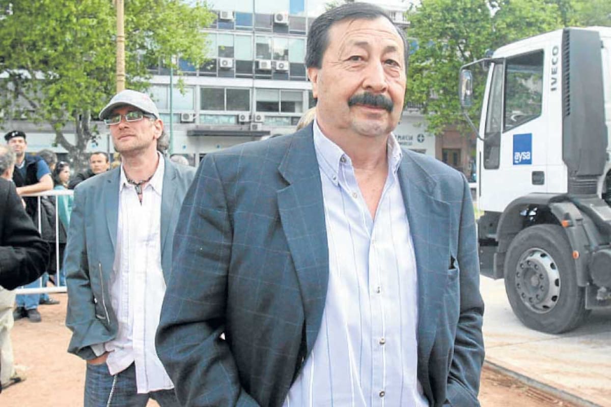 Apablaza, en un acto kirchnerista el 9 de noviembre pasado