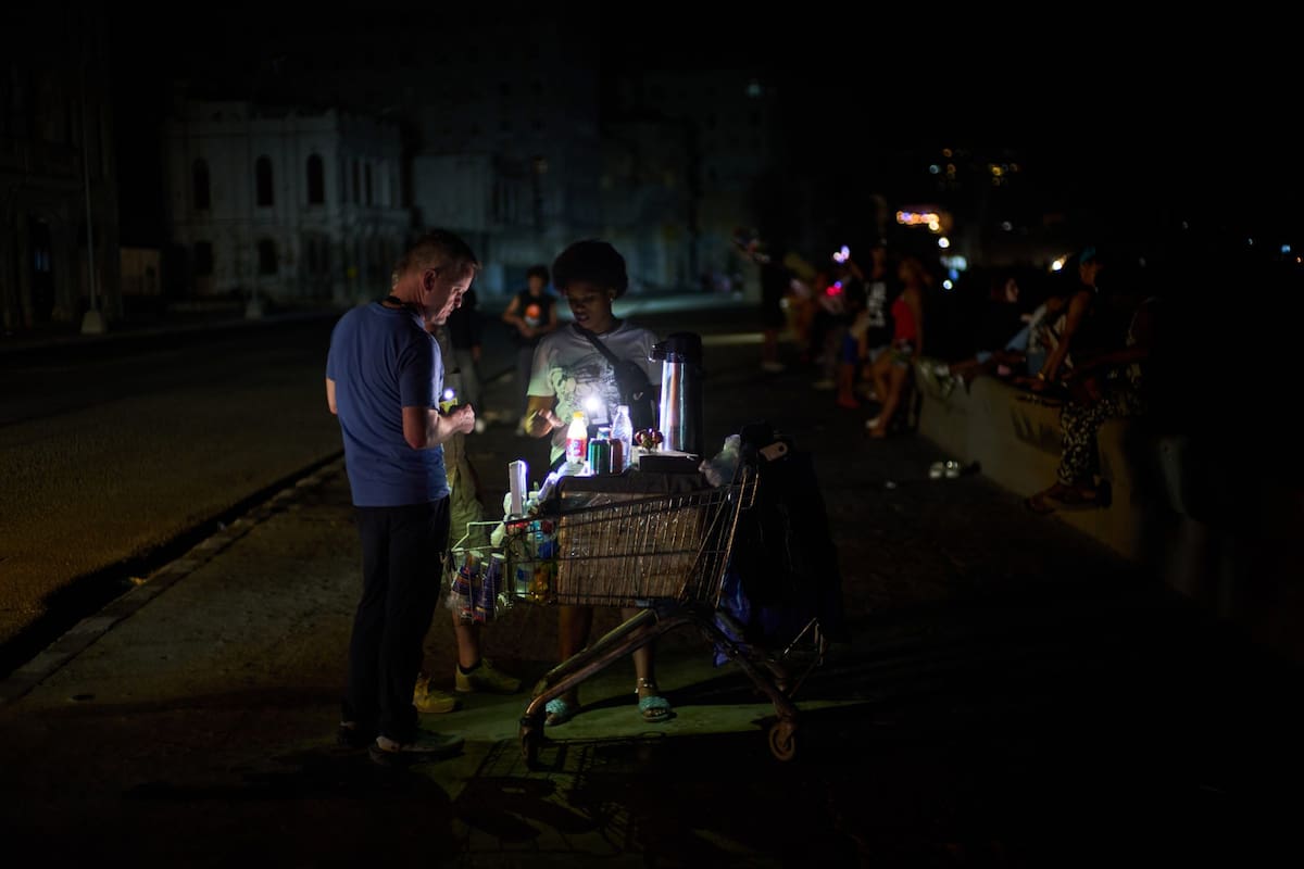 Apagón en La Habana