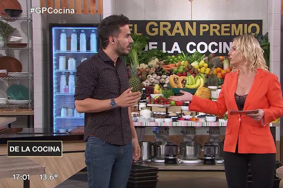 Apenas arrancó el programa los dos conductores se batieron a duelo.