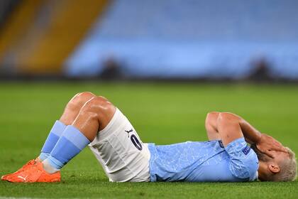 Apenas dos goles convirtió el Kun Agüero con Manchester City; es la peor temporada de su carrera