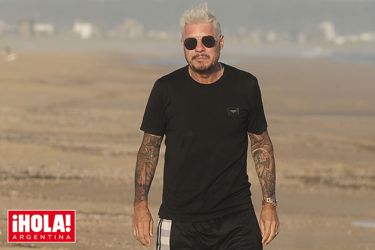 Apenas llegó de Qatar voló a Uruguay, donde estrenó nuevo color de pelo.