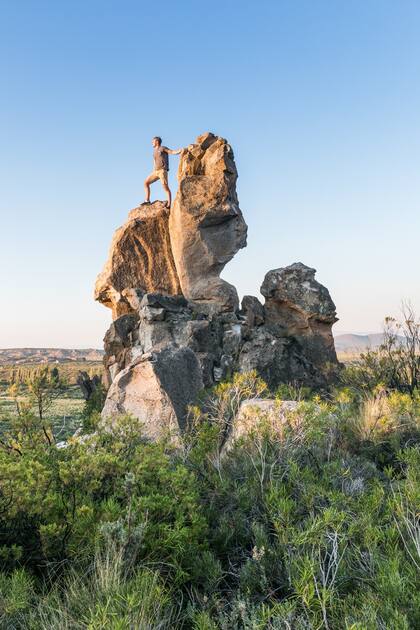 Los Riscos, una formación que sólo se replica en Capadocia, Turquía, e invita a una experiencia extraordinaria.