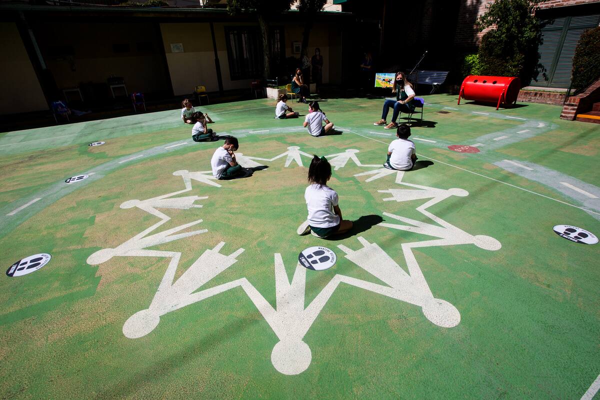 Apertura de jardines de infantes Belgrano Day School Coronavirus Covid19