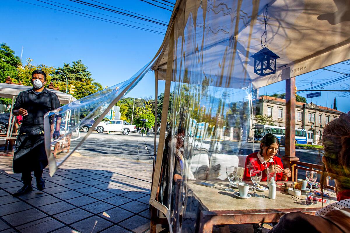 Apertura de la actividad gastronómica en Salta