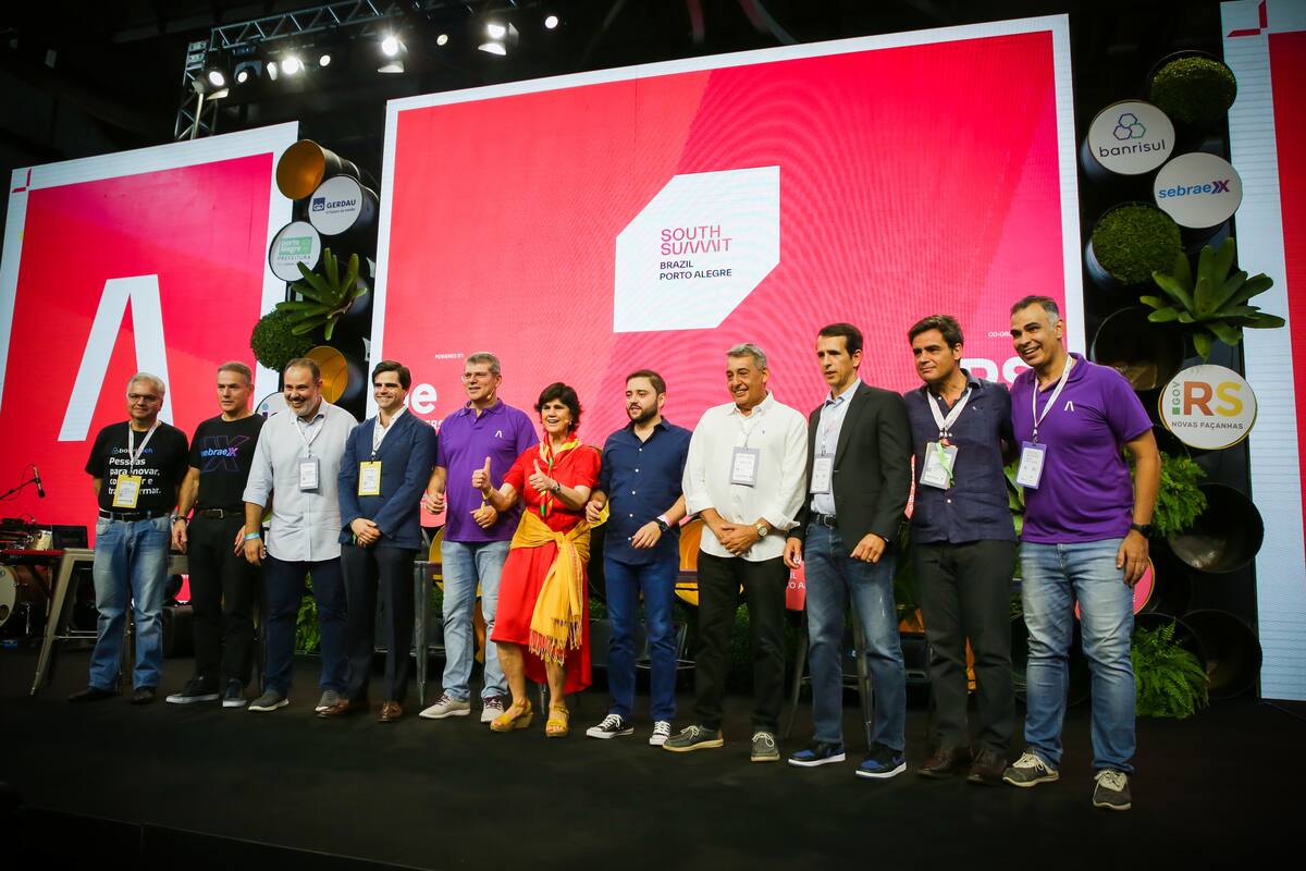 Apertura de la segunda edición de South Summit Brasil. FOTO: Felipe Nogs/ Agência Preview