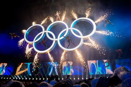 Apertura de los Juegos Olimpicos .