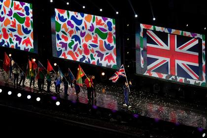 Apertura de los Juegos Olimpicos .