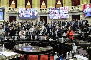 Así fue el emotivo homenaje en Diputados a Meoni y a Lifschitz