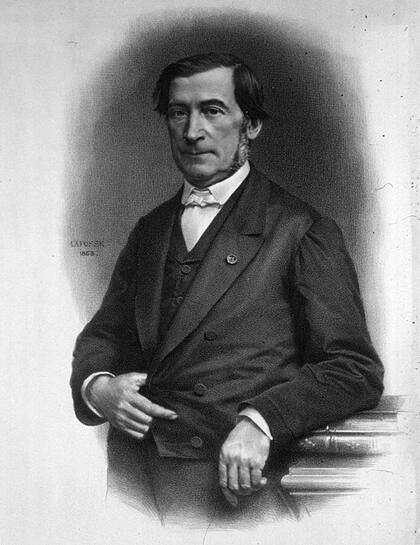Apolinario Bouchardat, el higienista francés que aconsejaba actividades físicas como la jardinería, la caza y la pelota vasca.