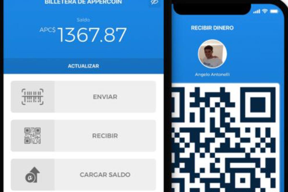 Apperto permite realizar transacciones directamente desde el celular, con un "monedero" digital