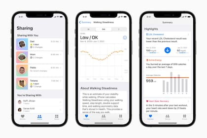 Apple ha anunciado este lunes durante su evento de desarrolladores anual WWDC las nuevas funciones de privacidad y salud que llegarán a su ecosistema, entre las que destaca la opción de compartir datos de su app de Salud con centros médicos o familiares, o un nuevo iCloud+ centrado en la privacidad