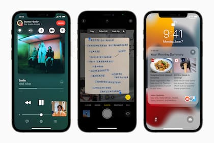 Apple lanza de forma oficial iOS 15, el nuevo sistema operativo que suma funciones de reconocimiento de escritura manuscrita y mejoras en las videollamadas de FaceTime
