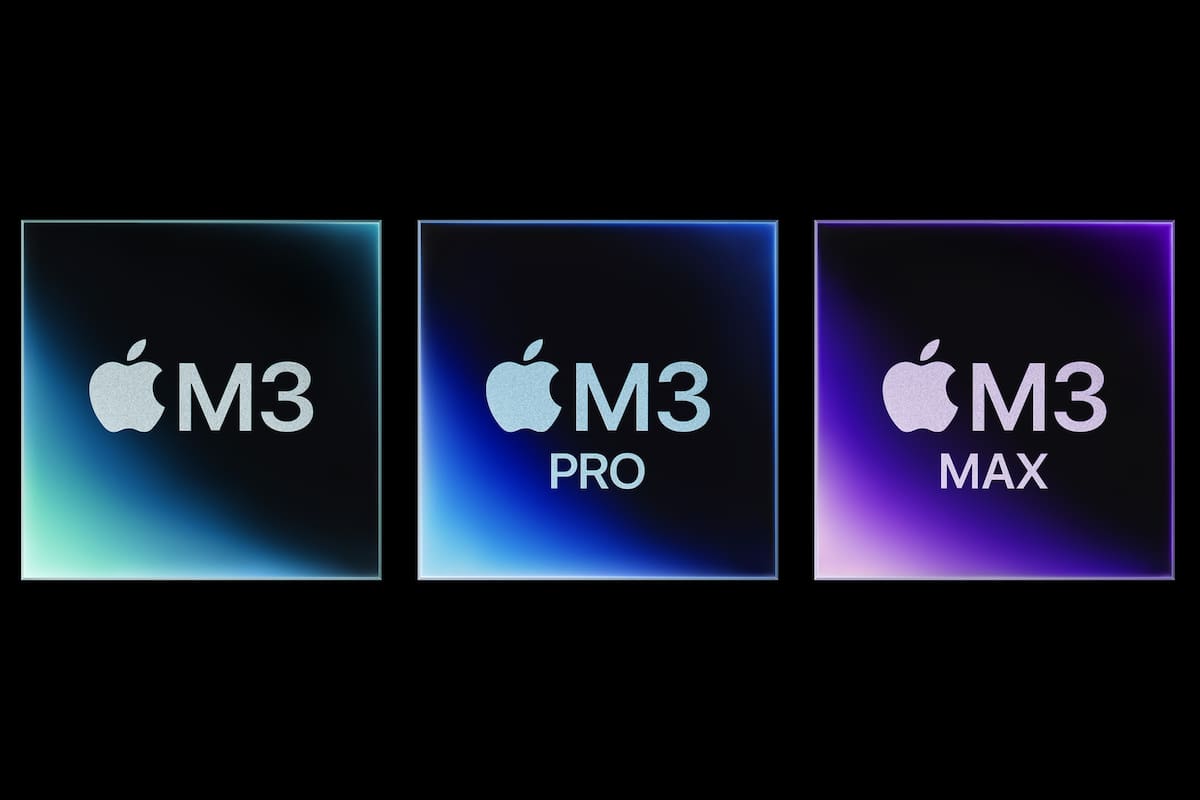 Apple presentó tres nuevos chips de la familia M3 para sus MacBooks Pro y iMacs