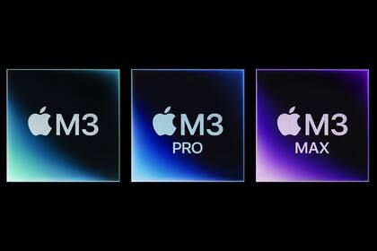 Apple presentó tres nuevos chips de la familia M3 para sus MacBooks Pro y iMacs