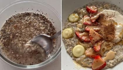 Aprendé a preparar una rica avena en menos de cinco minutos