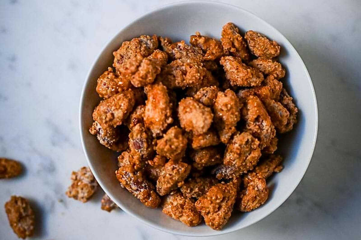 Aprendé cómo hacer garrapiñadas navideñas en 15 minutos