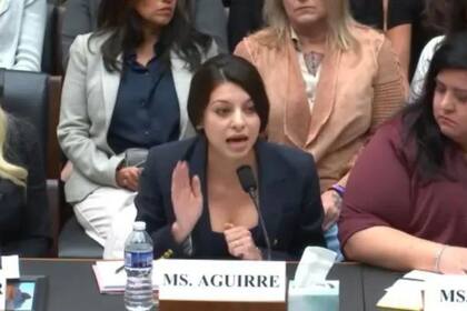 April Aguirre es hija de inmigrantes mexicanos y se dedica a defender a las víctimas de delitos de inmigración ilegal