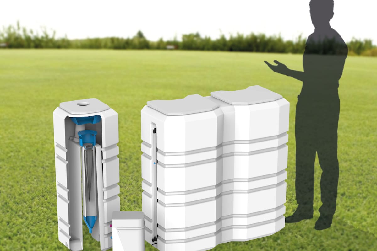 Aqua Pluvia permite recolectar el agua de lluvia y usarla luego en el lavarropas; lo crearon Agostina Allasia y Samanta Saposnik cuando eran estudiantes en la Universidad del Litoral