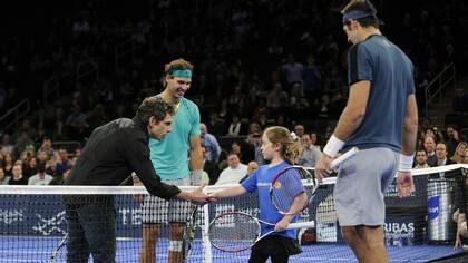 Aquella exhibición en el Madison, en marzo de 2013, con Rafael Nadal, el actor Ben Stiller y una pequeña invitada