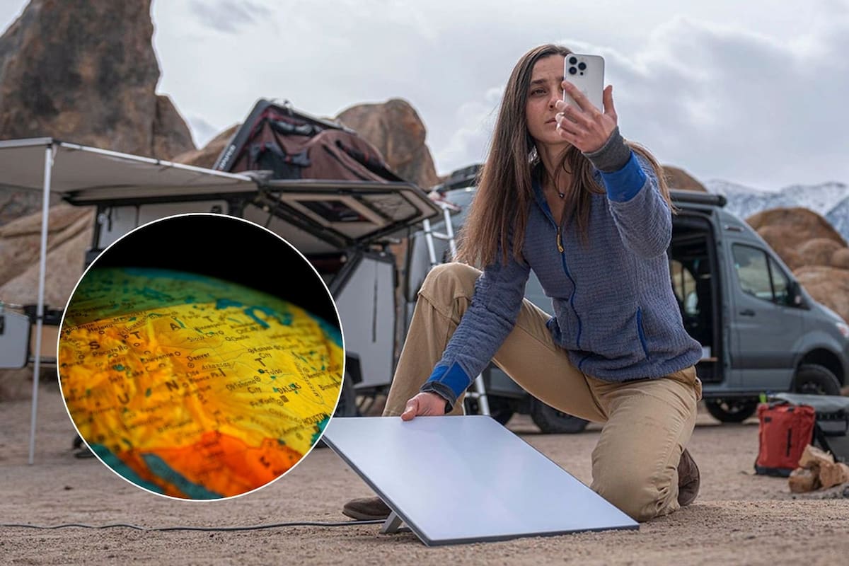 Aquellos que estén interesados en adquirir la antena portátil Mini de Starlink tendrán el beneficio de utilizar este aparato desde cualquier lugar (Archivo/Canva)