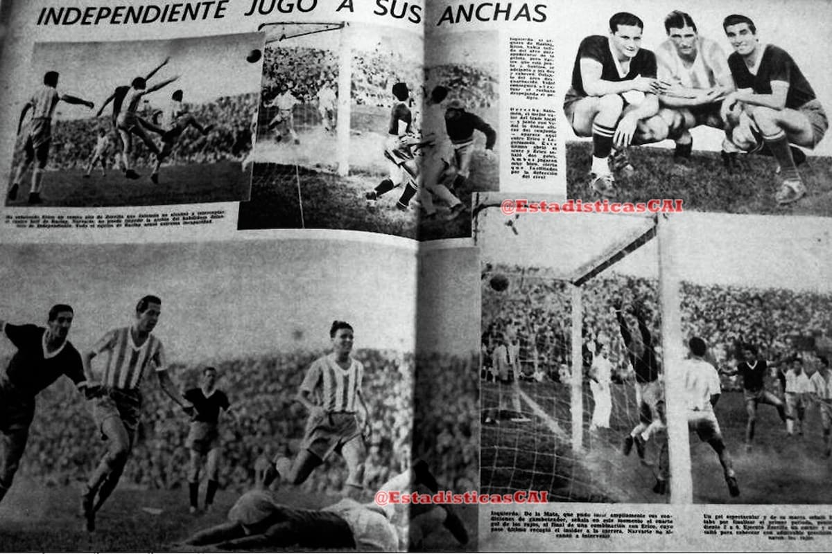 Aquellos tiempos y las notas del clásico en las revistas: el motivo fue el 7-0 del Rojo sobre Racing en 1940