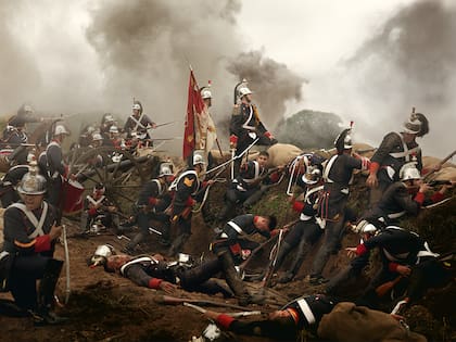 Aquí se puede observar una imagen sobre la Guerra del Brasil, cuando las Provincias Unidas del Río de la Plata -recientemente independizadas de España- enfrentaron al Imperio del Brasil, que se había independizado de Portugal.