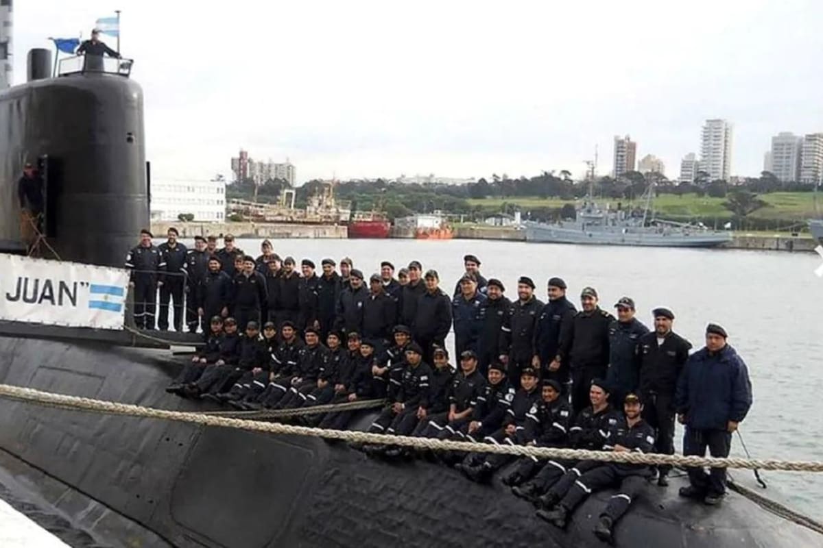 ARA San Juan: el submarino hundido con 44 tripulantes.