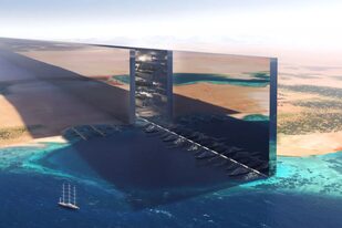 Arabia Saudita empezó las obras para construir una ciudad futurista en el medio del desierto