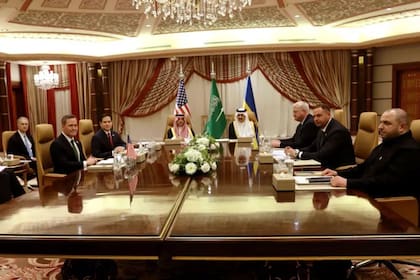 Arabia Saudita ha acogido las reuniones de EE.UU. con Rusia y Ucrania desde hace varias semanas
