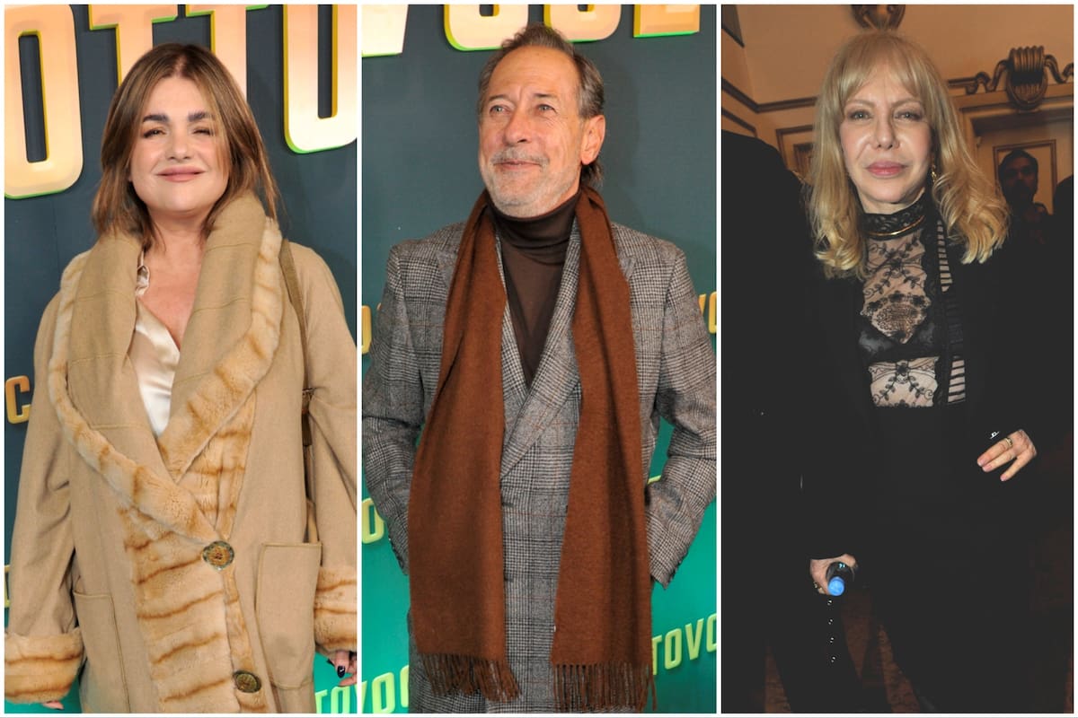 Araceli González, Guillermo Francella y Cecilia Roth, tres figuras que anoche dijeron presente en el estreno de Adrián Suar, Sottovoce