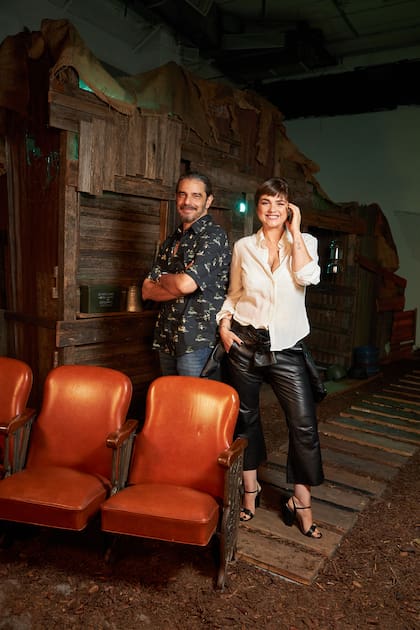 Araceli González y Fabián Mazzei, protagonistas de la película Sola