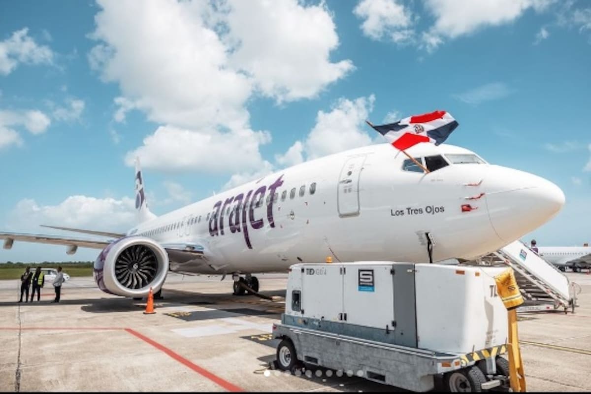 Arajet vuela a México, Perú, Colombia, Costa Rica, El Salvador, Guatemala, Canadá, Aruba, San Martín, Curazao, Ecuador, Jamaica, Brasil y Chile