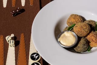 Arancinis con azafrán