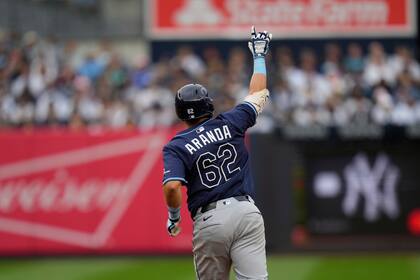Aranda conecta HR y remolca 3 en victoria 7-5 de Rays sobre Yankees