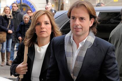 Arantxa Sánchez y su exmarido, Josep Santacana