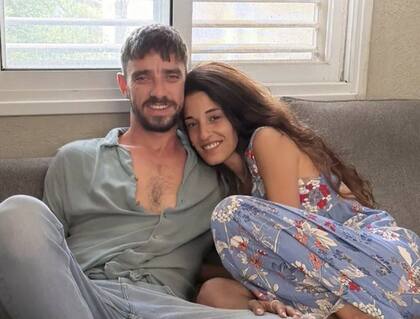 Arbel Yehud y su novio Ariel Cunio