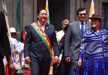 Arce eligió no asistir a la asunción de Milei el domingo