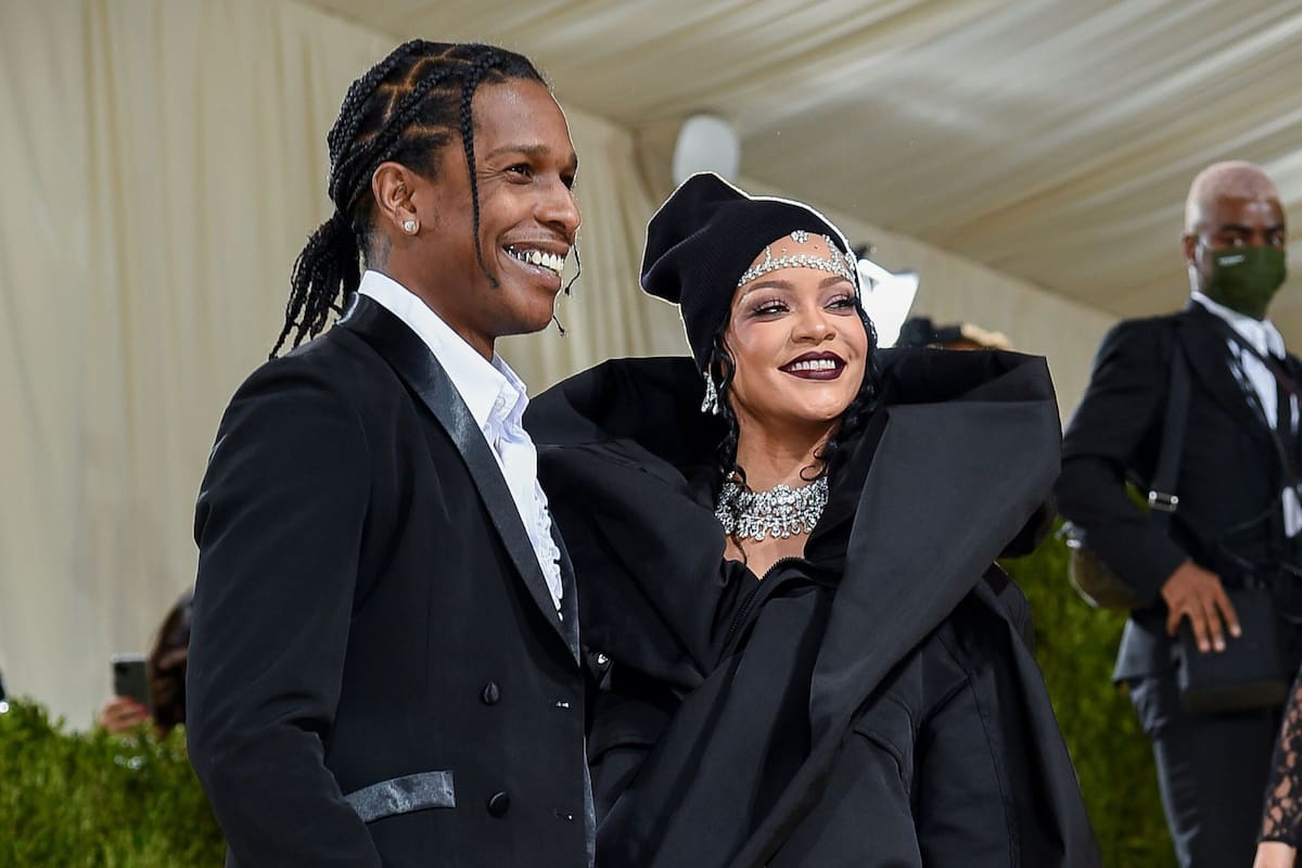 (Archivo). ASAP Rocky y Rihanna en la gala benéfica del Costume Institute del Museo Metropolitano de Nueva York