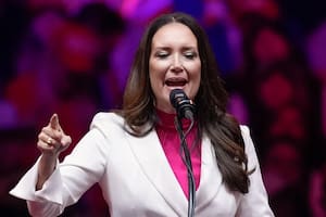 ARCHIVO - Brooke Rollins (Foto AP/Evan Vucci, Archivo)