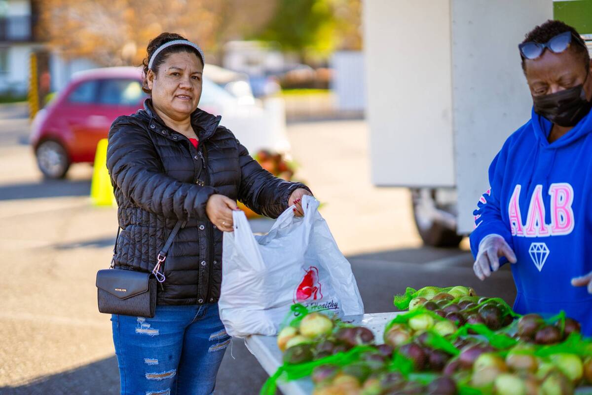 Archivo.- Charlotte empezó con la iniciativa de entrega gratuita de alimentos