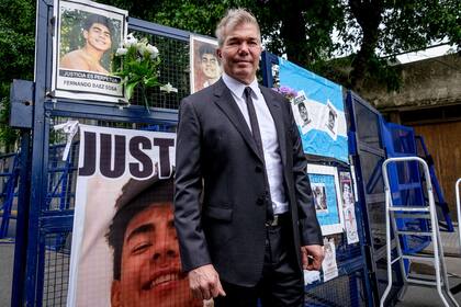 ARCHIVO-. El abogado Fernando Burlando está a cargo de la representación de la familia de Fernando Báez Sosa
