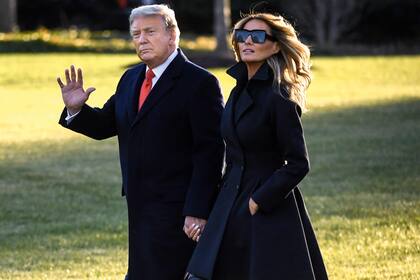 Archivo.- El expresidente Donald Trump reveló cómo se sintió su esposa Melania al enterarse de su veredicto de culpabilidad en el juicio penal en Nueva York