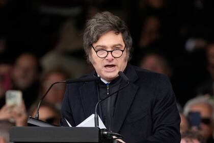 ARCHIVO - El presidente argentino Javier Milei (AP Foto/Gustavo Garello, Archivo)