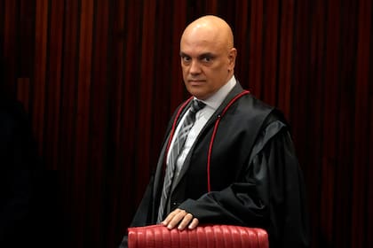 ARCHIVO - El presidente del Supremo Tribunal Federal de Brasil, Alexandre de Moraes