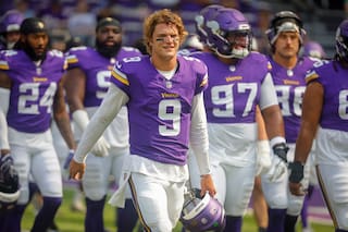 Giants adquieren al quarterback J.J. McCarthy de Vikings por selección de quinta ronda de 2027
