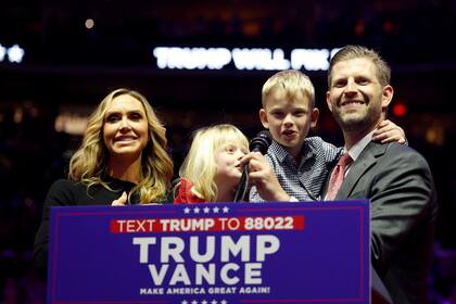 Archivo.- Eric Trump expresó que sería "fácil" crear una dinastía presidencial con el apellido de su padre