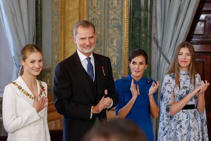 ARCHIVO-. Este martes, la princesa Leonor cumplió 18 años y juró fidelidad a la Constitución